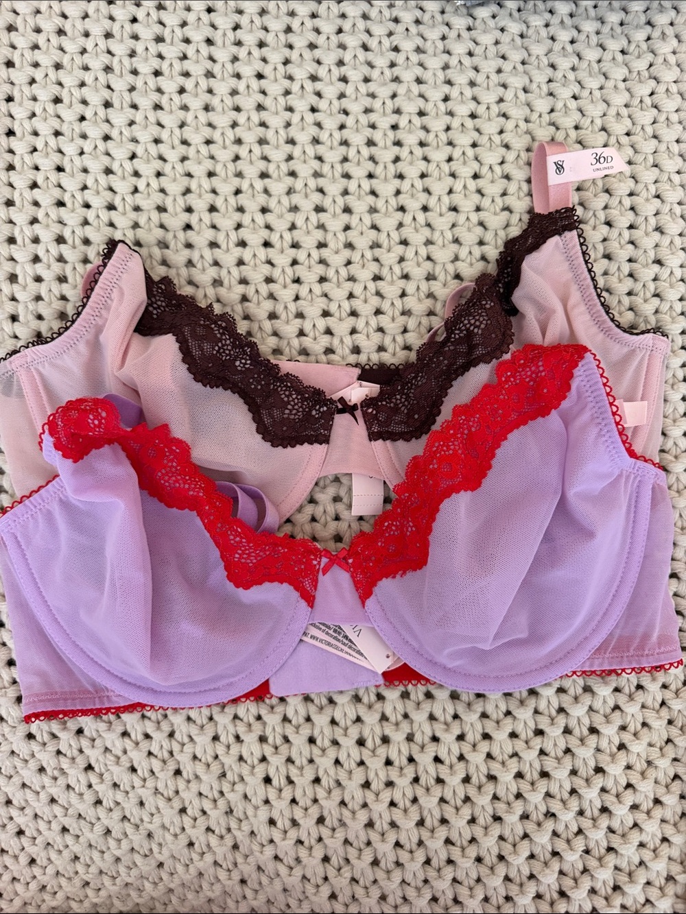 2 Pack VS Unlined Bra’s
